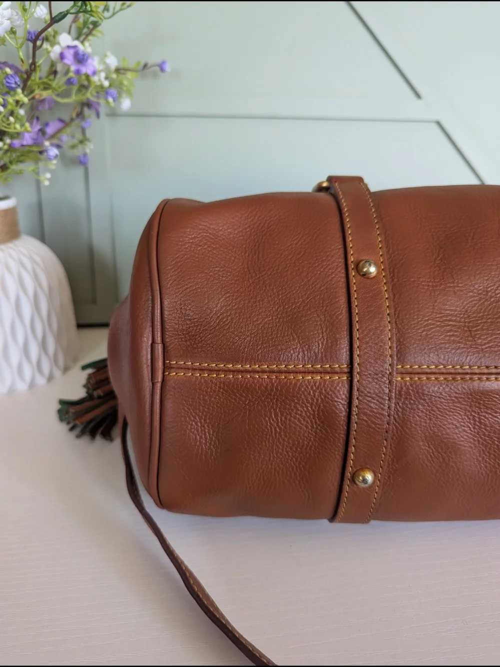 Dooney & Bourke FlorentineLeather Satchel shoulder, handbag